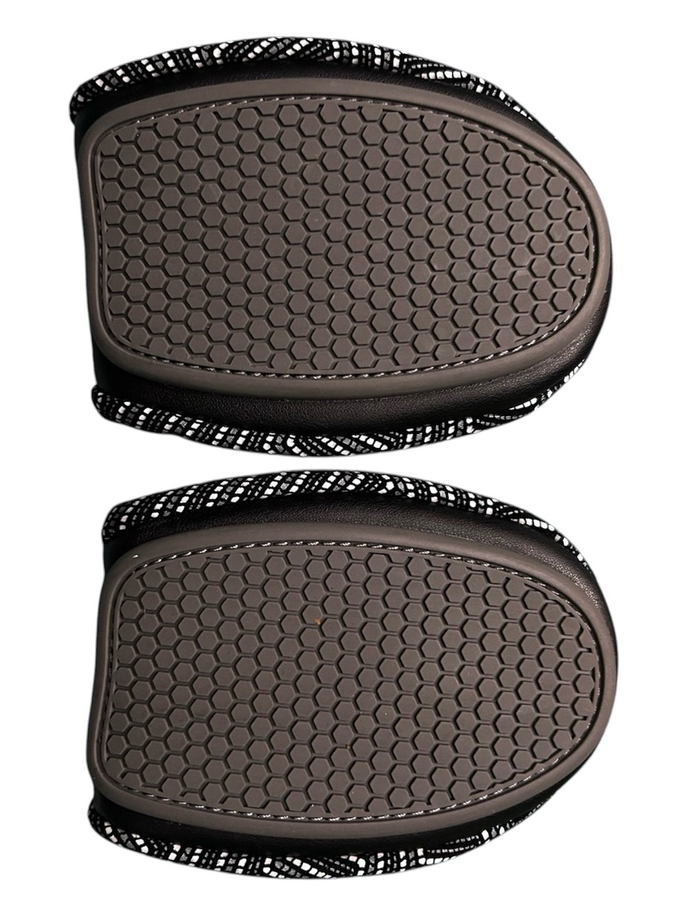 The Storehouse Flats Chevron Mosaic Suede Leather Foldable Ballet Flats - Size 7 - Picture 6 of 10